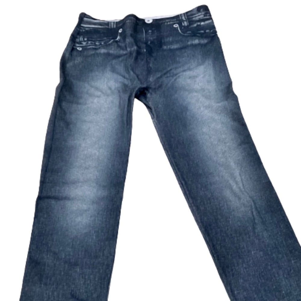 SlimJeggings Dark Wash Pull on Skinny Jeggings sz S/M